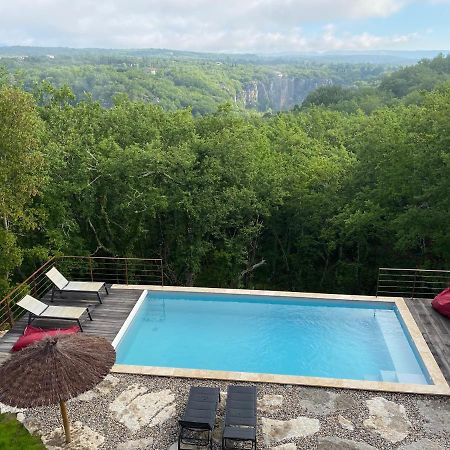 Gites Des Falaises De La Beaume Labeaume Exterior foto