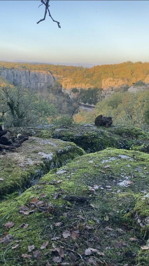 Gites Des Falaises De La Beaume Labeaume Exterior foto